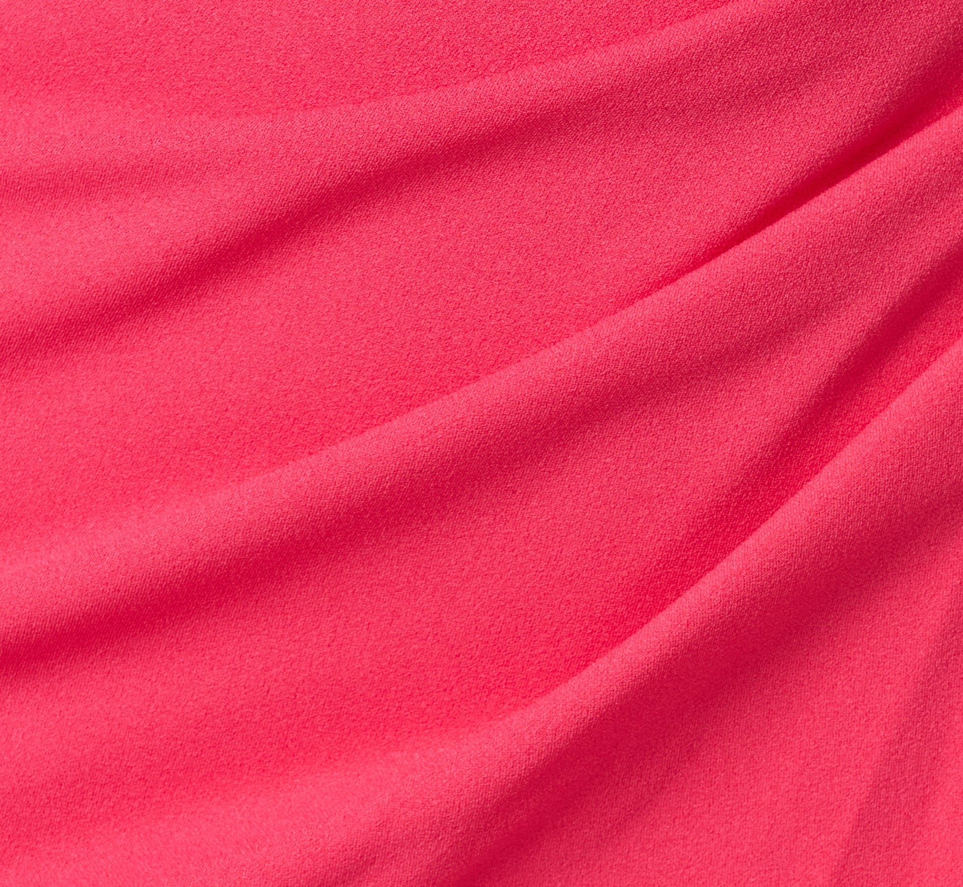 Asymmetrical Stretch Crepe Sheath Dress In Camellia